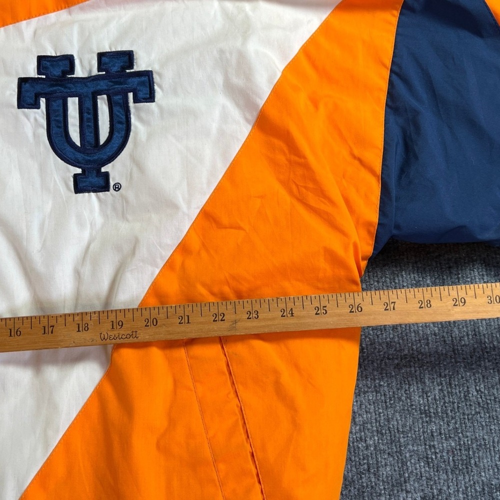 Pro Player University of Tennessee Puffer Jacket Mens XL Orange Vols Colorblock - Picture 10 of 14